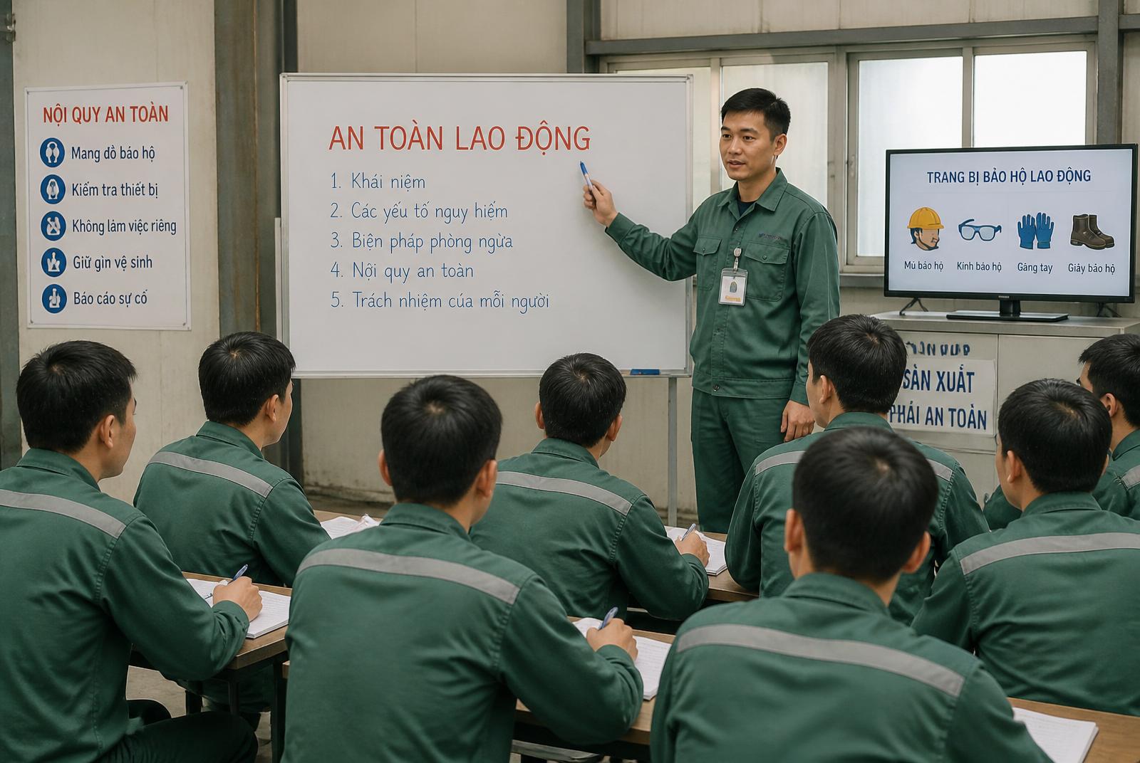 Đào tạo nội bộ an toàn lao động