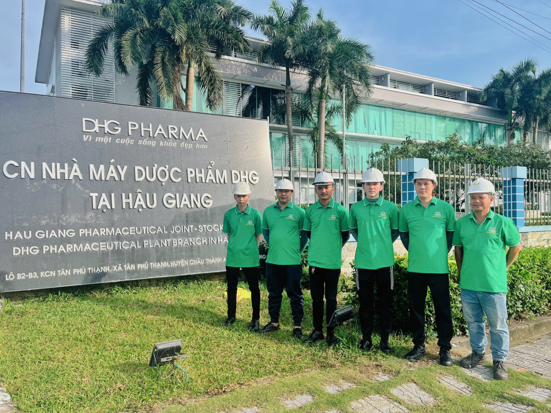 Nghiệm thu công trình nhà máy dược DHG Pharma
