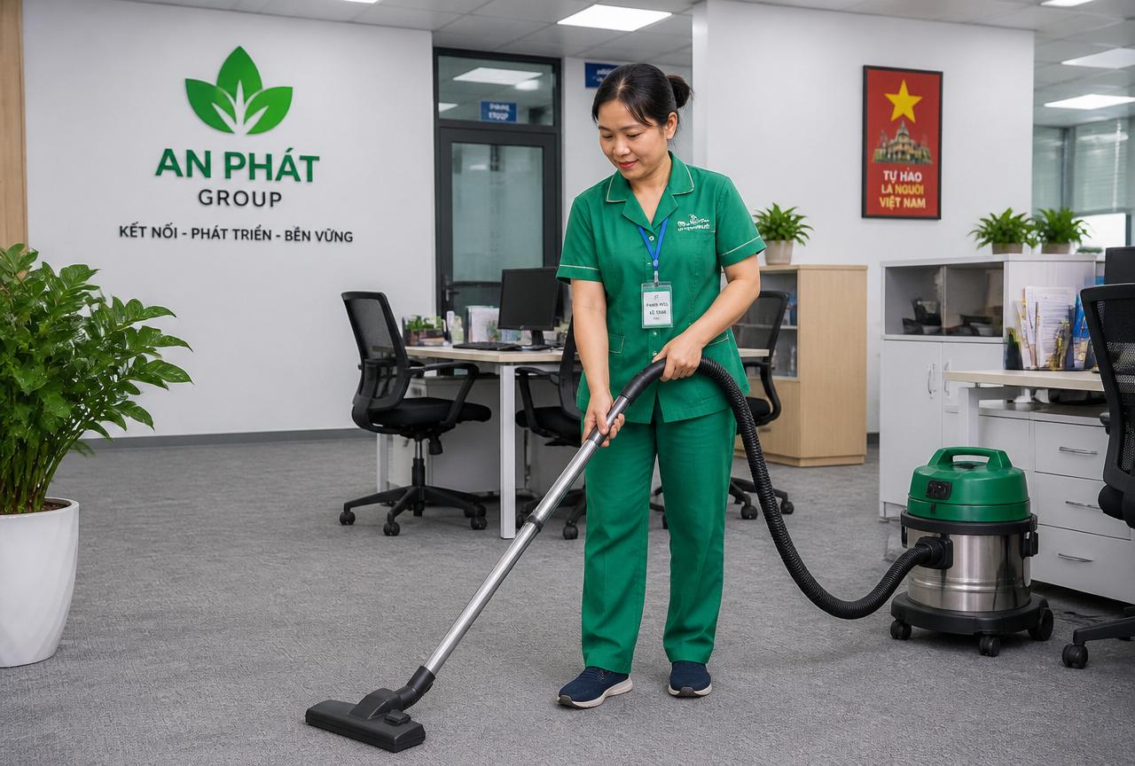 Vệ sinh văn phòng – Thành Đồng Group Cần Thơ