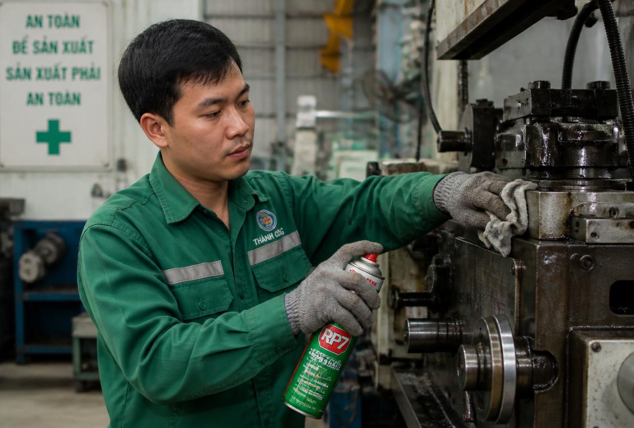 Vệ sinh máy móc bên ngoài – Thành Đồng Group Cần Thơ
